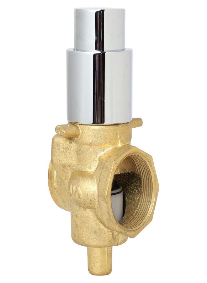 Acetap Fully Brass 40 mm 1.1/2 Bsp Inlet Female Thread Outlet Male Metropole Auto Closing System Touch push button Toilet Flush Valve, Durable, Easy Installation, 1 pcs. - Image 3
